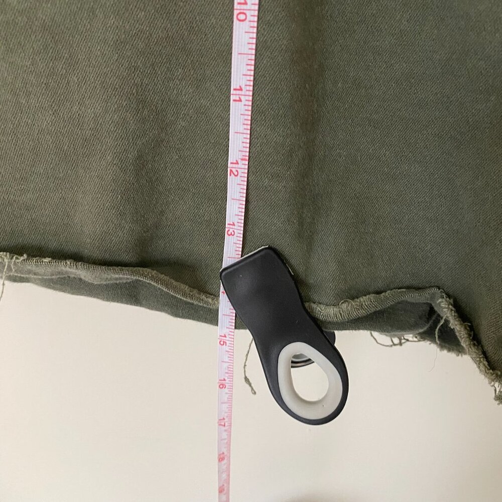 Olive Green Sonoma Cut Off Shorts - Picture 8 of 14